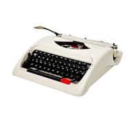 Machine à écrire Manuelle - Traitement de Texte Portable à l'ancienne pour écrire des Cartes de vœux et des Objets de Collection Vintage - Restauration Artisanale pour Un Usage Normal