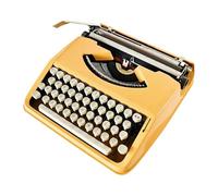 Machine à écrire Manuelle - Traitement de Texte Portable pour l'écriture créative - Facile à Transporter, idéale pour enregistrer l'inspiration n'importe où, Fonctionne Parfaitement.