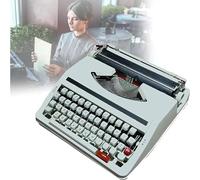 Machine à écrire manuelle vintage, machine à écrire mécanique rétro portable, portable facile à utiliser pour la prise de notes, les lettres, les mémoires, pour la maison/le bureau/les études Ro