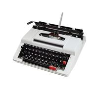 Machine à écrire Manuelle - Vintage Portable à Collectionner littéraire à l'ancienne pour écrire des Lettres et des Romans - Idée Cadeau Unique - Fonctionne Bien