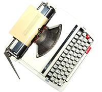 Machine à écrire Mécanique Anglaise, Traditionnelle, Portable, Manuelle, Finition Vintage, pour Notes, Lettres Ou écriture Créative.