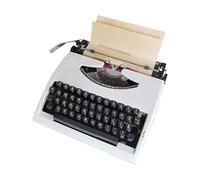 Machine à écrire mécanique - Design rétro Portable Vintage pour l'écriture créative, Machine à écrire Manuelle à l'ancienne pour la Maison et Le Bureau, Cadeau littéraire Parfait