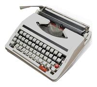 Machine à écrire mécanique pour l'écriture créative, machine à écrire manuelle rétro anglais pour notes et lettres, design vintage, idéal pour écrire et utiliser au bureau