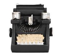 Machine à écrire miniature à l'échelle 1/6 style vintage portable pour maison de poupée décorative Mini jouets de décoration pour accessoires de cinéma Matériau en résine synthétique Petite taille 55