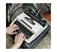 Machine à écrire Non Traditionnelle, Machine à écrire Manuelle de Style rétro, Traitement de Texte Classique - Produit dans Les années 1980, rachat de Collection privée