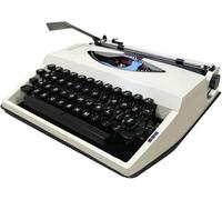 Machine à écrire Outil de traitement de documents de style bureautique mécanique Les rédacteurs créent des appareils de bureau Enveloppe Lettre Prise de notes Roman(A)