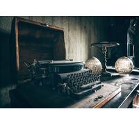 Machine à écrire rétro à l'ancienne - Puzzle de 4000 pièces pour Adultes avec Un Jeu Quotidien Stimulant pour Les Adolescents de 14 Ans et Plus