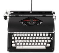 Machine à écrire Rétro Créative, Machine à écrire Rétro Manuelle, Décor De Futiol D’Inspiration Vintage, écriture Libre, Idéal pour Les Lettres, L’écriture Créative, L’Artisanat