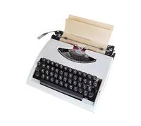 Machine À Écrire Traditionnelle,machine à écrire manuelle portable, machine à écrire mécanique à l'ancienne, pour prendre des notes, écrire des lettres, créer des textes littéraires, cadeau littéraire