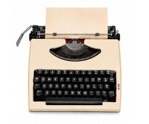Machine à Écrire Typewriter Mécanique avec Clavier Anglais