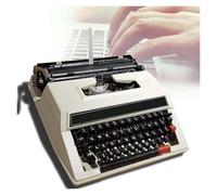 Machine à écrire Vintage - Machine à écrire Manuelle Portable Traditionnelle à l'ancienne for Un Flux nostalgique - Découvrez Le Charme du Bon Vieux Temps