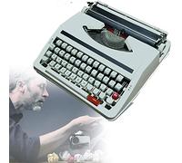 Machine à écrire Vintage Manuel Classique Portable Anglais Utilisation quotidienne Design Fonctionnalité Nostalgique Écrivains Collectionneurs