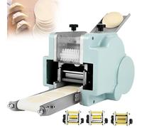 Machine à emballer automatique pour raviolis 140 W, 50-60 raviolis / min, comprend 3 moules et une roue à main réglable, idéal pour les restaurants et les magasins de petit déjeuner