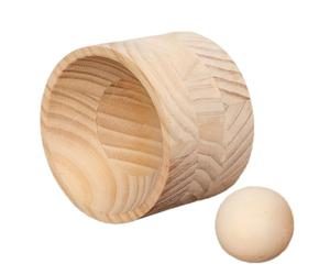 Machine à emballer des boules en bois - 1 outil de presse manuel, accessoire pour aplatir | boulettes de viande, ravioli, viande, pâtisserie, cuisine