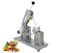 Machine à emballer manuelle de légumes à tension réglable, plate-forme relevable pour fermes et supermarchés Solution efficace de cerclage de légumes