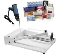 Machine à emballer sous film rétractable - Machine à sceller la chaleur 2 en 1 avec température réglable pour les emballages alimentaires, livres et boîtes