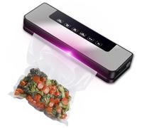 Machine à emballer sous vide, 5 en 1, avec 10 sacs sous vide, scellant automatique des aliments secs ou humides, les aliments restent frais jusqu'à 8 fois plus longtemps