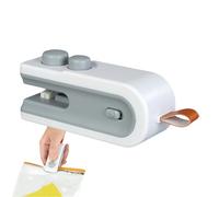 Machine à emballer sous vide - 9,5 x 3,5 cm - Machine à sceller de sacs rechargeable de type C | Mini machine à sceller | Machine à sceller sous vide alimentaire | Machines d'emballage rechargeables