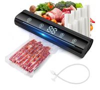 Machine a Emballer Sous Vide, Machine Sous Vide, Appareil Sous Vide Alimentaire, compacte, entièrement automatique, scelleuse à sec/humide, pour Aliments Secs Et Humides