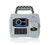 Machine à emboutir, Établissement de la poussière imperméable 3G TCP/IP Empreintes digitales Temps de présence de l'heure de fréquentation de l'heure de la Machine de Machine avec Batterie de sauveg