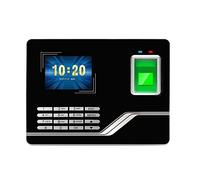 Machine à emboutir, Système de fréquentation TCPIP USB Mot de Passe Contrôle d'accès Office Horloge Horloge Employé Dispositif Machine biométrique(with RFID Card,Portuguese)