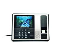 Machine à emboutir, Temps USB biométrique d'empreintes digitales Horloge Anglais Voix de présence Time Recorder Horloges for Les employés des Petites Entreprises