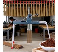 Machine à Encens Manuelle, Outil Extrudeuse d'Argile avec 3 Plaques de Moule (2/2.5/3mm), Support Réglable 50-56cm pour DIY Parfum Accessoires