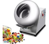 Machine à enrober les cacahuètes et les amandes Machine à enrober les tablettes de sucre Machine à enrober les bonbons au chocolat Machine à fabriquer des snacks fabriquer du chocolat,220V