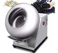 Machine à enrober les cacahuètes et les amandes Machine à enrober les tablettes de sucre Machine à enrober les bonbons au chocolat Machine à fabriquer des snacks fabriquer du chocolat,220V