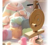 Machine À Enrouler La Main En Bois, Enrouleur De Boules De Fil, Support De Fil De Broche À Coudre, Pour Bobine De Diamètre Intérieur 5-7 Mm, Pour Filer La Laine, Le Coton, La Soie, Le Fil De Laine