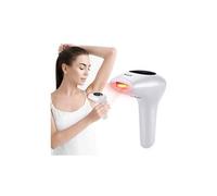 Machine à épiler ipl épilateur à laser lcd 8 niveaux réglables pour l'usage domestique de tout le corps(blanc)