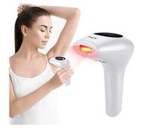 Machine à épiler ipl épilateur à laser lcd 8 niveaux réglables pour l'usage domestique de tout le corps(blanc)