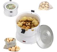 Machine À Éplucher À Touche Unique 85 W, Éplucheur Électrique Automatique, Fonction D'épluchage Et De Déshydratation Des Pommes De Terre Et Des Légumes, Capacité Maximale De 1 Kg, Temps D'épluchage D'