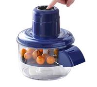 Machine à Éplucher Automatique - Éplucheuse Ail Électrique,Appareil Rechargeable Enlève-Peau Fruits | Pour Ail, Tomate, Myrtilles, Alimentation Saine