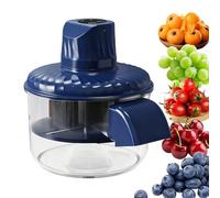Machine À Éplucher Électrique, éplucheur de raisin, Outil De Cuisine Sans Fil Éplucheur, Décortiqueur d'Ail Automatique Grande Capacité Pour L'Ail, Le Raisin, La Pomme De Terre, Tomate, Grenade