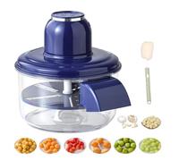 Machine À Éplucher L'ail, Nouvelle Machine À Éplucher les Tomates Automatique Électrique avec Brosse À Tasse, Machine À Éplucher les Raisins Électrique, Éplucheur Cuisine Rechar Geable pour Cerises