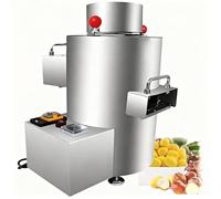 Machine à éplucher les châtaignes, décortiqueuse automatique en acier inoxydable pour un usage commercial, dispositif électrique d'épluchage de châtaignier 200 V pour un retrait efficace de la coque