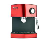 Machine à Espresso Automatique 15 Bars 1,6 L, Buse Vapeur à Lait Chauffe -Tasses