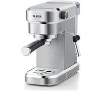 Machine à espresso Flama 20 Bar avec vapeur 1256FL, 1350W, acier inoxydable, 3 filtres pour café moulu et dose unique, capacité de 1.2L Acier inoxydable G