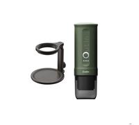 Kit OutIn Nano Machine à Expresso Électrique Portable + Support Universel - Vert Forêt - Camping, Voyage
