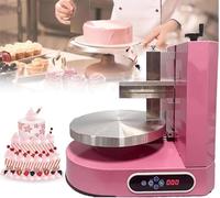 Machine à étaler La Crème pour Gâteaux, Machine à étaler La Crème pour Gâteaux d'anniversaire, Adaptée Aux Gâteaux De 4 à 12 Ans., Pink