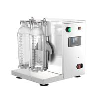 Machine à étaler la poudre - Shaker commercial pour thé à bulles, milkshakes et boissons de fête, vitesse réglable pour portions de 250 ml, idéal pour les cafés et les événements
