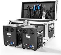 Machine à étincelle froide 1000 W avec télécommande et Flightcase Machines pyrotechniques pour mariages Célébrations Bar Party Machine pour effets scéniques