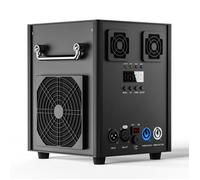 Machine à Etincelle Froide - JAJALUYA Feu d'artifice Froid 700W Avec Télécommande - Machine à Fumée Noir