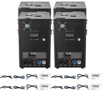 Machine à étincelles 700W Machine pyrotechnique en alliage d'aluminium - Machine à feux d'artifice avec contrôleur DMX - Réglable 2-5m - Cold Spark Machine - 7 min par recharge - Idéal pour mariage, D