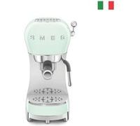 Machine à café expresso 1 L 1350 W ECF02PGEU vert d'eau Smeg