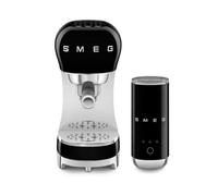 Machine à expresso 15 bars noir smeg ecf12bleu