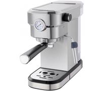 Kitchen Chef - Machine à café expresso KCP.EXPR6851 - 20 bars - Inox - Mousseur à lait