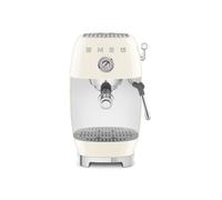 Smeg Machine à café expresso Années 50 ECF03CREU – Thermoblock, cold brew, 15 bars – Crème