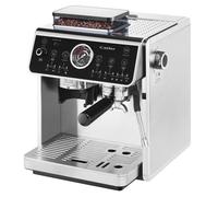Machine à expresso à levier CATLER ES 910 - Café en grains - Double pompe 20/5 bars - Broyeur inox 30 niveaux - Noir/inox
